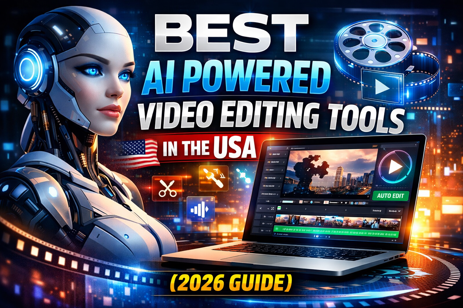 Best AI Powered Video Editing Tools in the USA (2026 Guide)