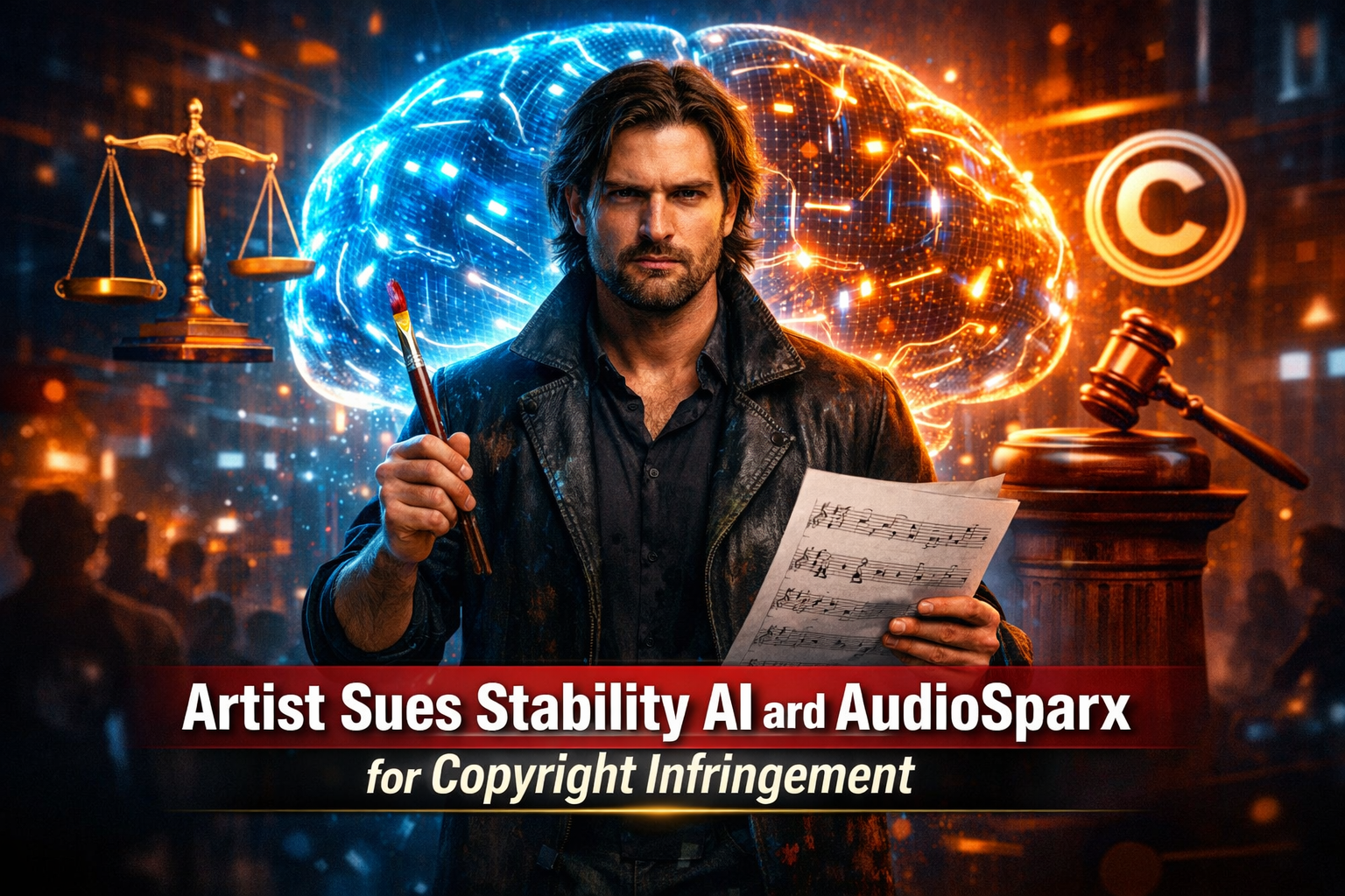 Artist Sues Stability AI and AudioSparx for Copyright Infringement
