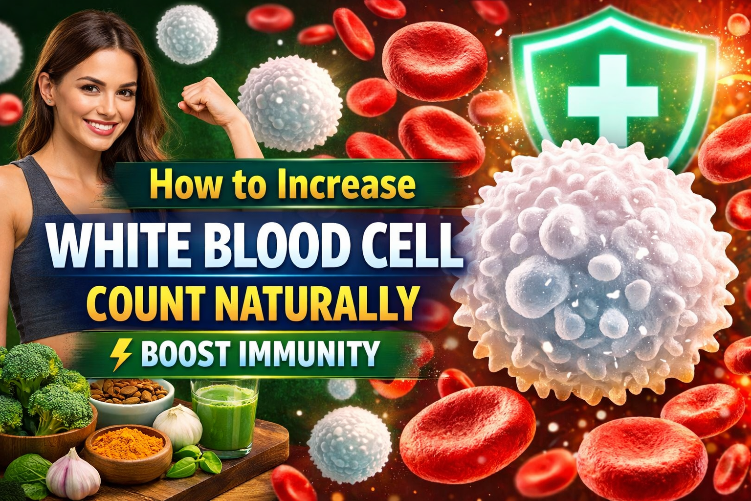 How to Increase White Blood Cell Count Naturally & Boost Immunity
