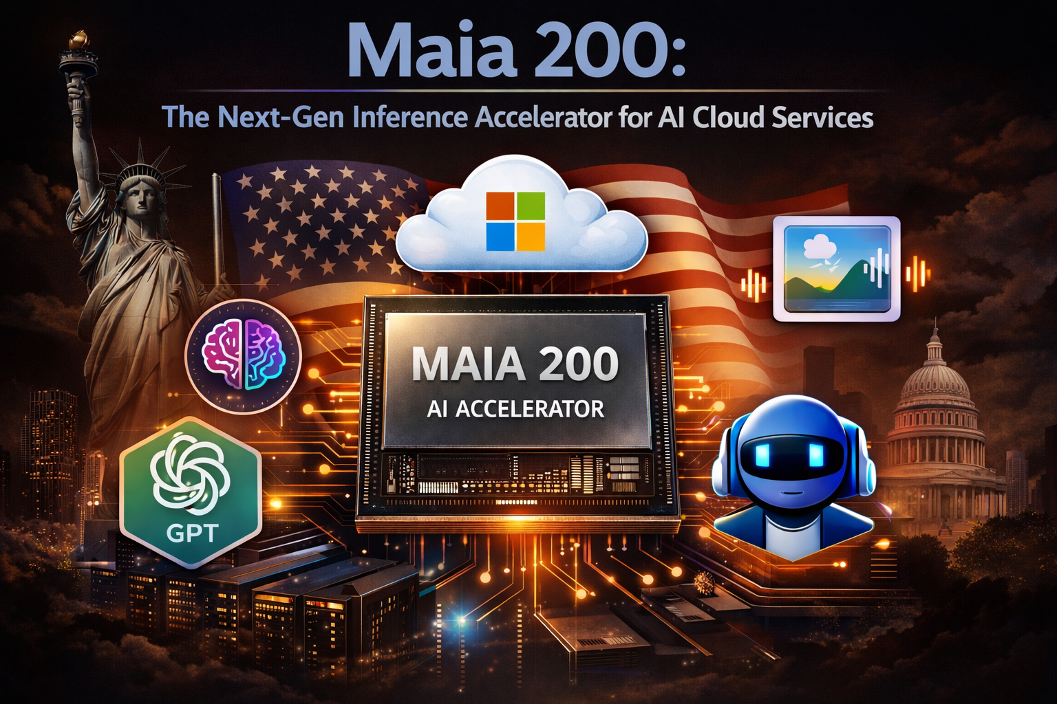 Maia 200: Microsoft’s Next-Gen AI Chip Powering Faster, Cheaper Cloud Inference