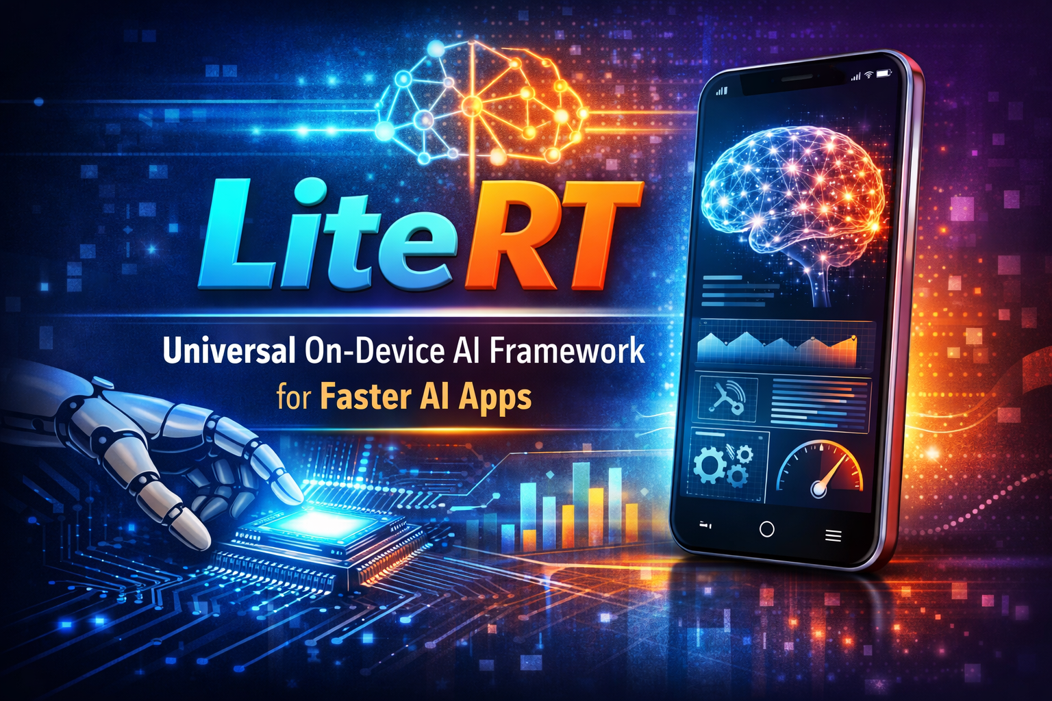 LiteRT: Universal On Device AI Framework for Faster AI Apps, Edge AI and Mobile Inference