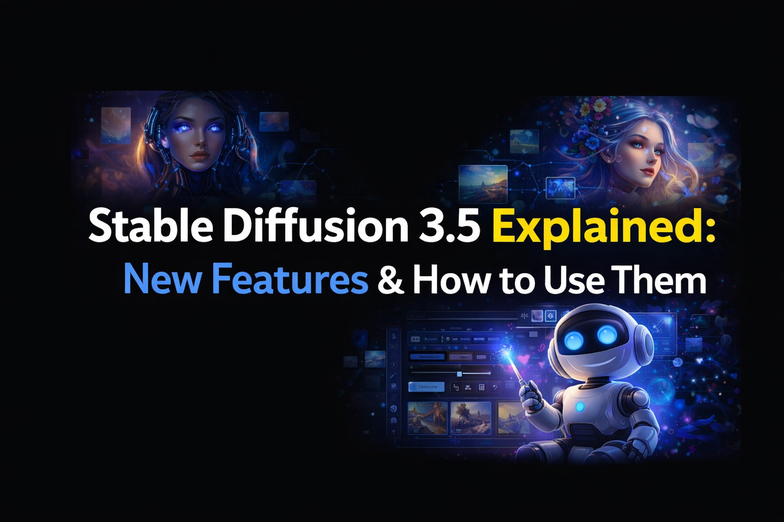 Stable Diffusion 3.5 Explained: New Features and How to Use Them | Stable Diffusion AI Online Tips