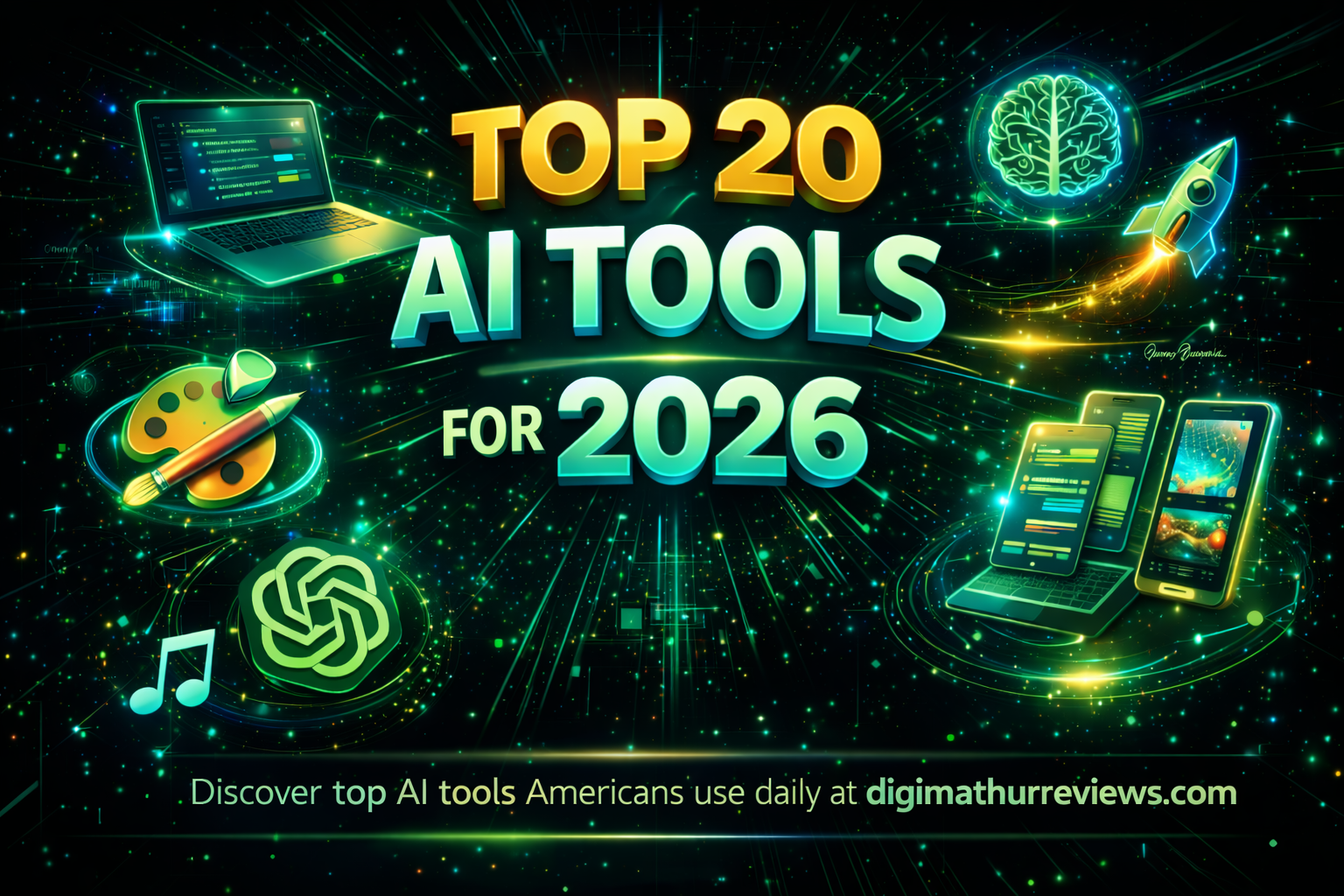 Top 20 Generative AI Tools for Americans in 2026